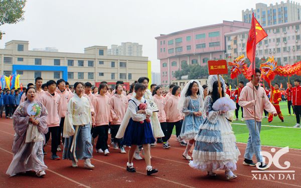 南昌現(xiàn)代外國語學(xué)校第22屆運動會精彩視頻（五）